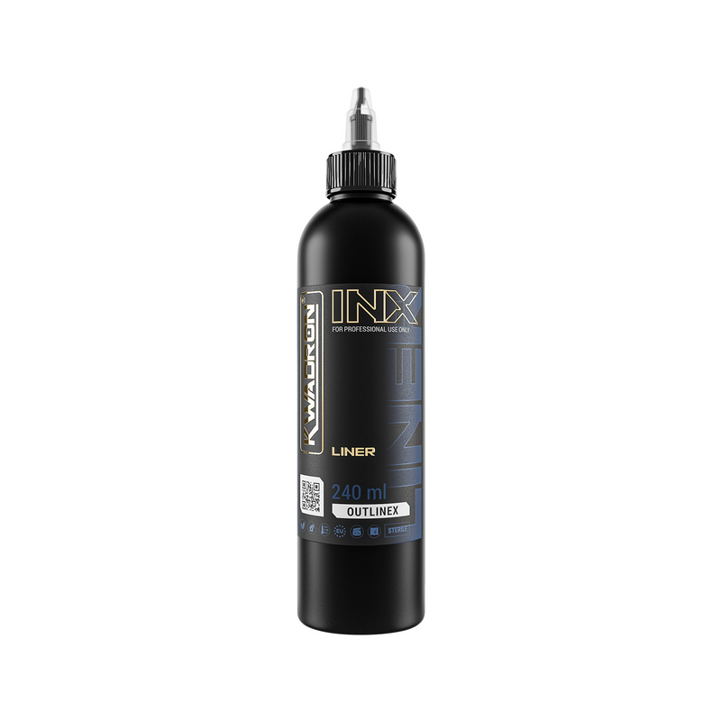 Kwadron Inx Outlinex Black Tattoo Ink 120ml / 240ml