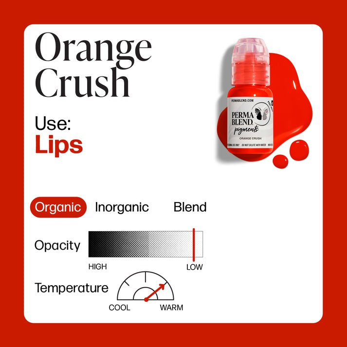 Perma Blend Lip Pigment 15ml Orange Crush