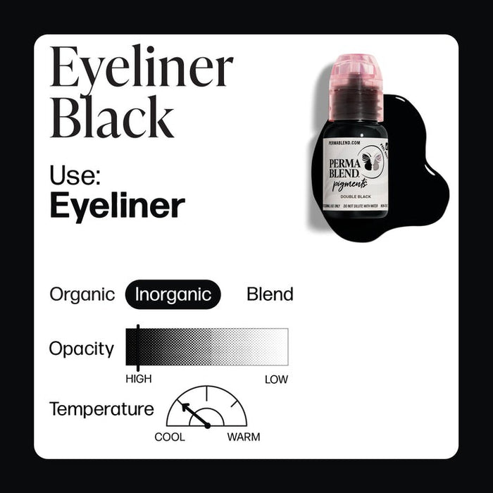 Perma Blend Eyeliner Black 15ml