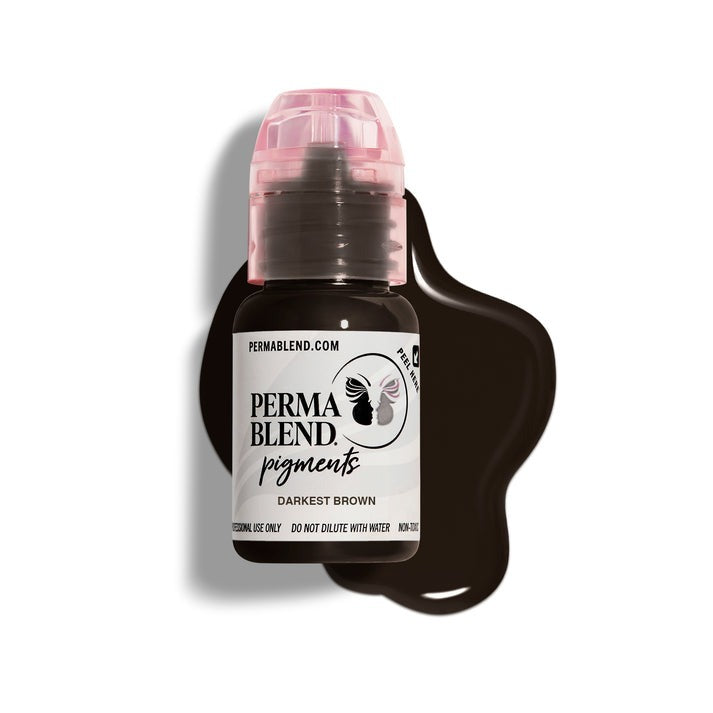 Perma Blend Brow Pigment 15ml Darkest Brown