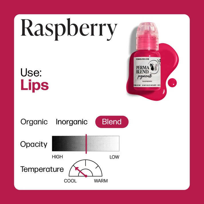 Perma Blend Lip Pigment 15ml Raspberry