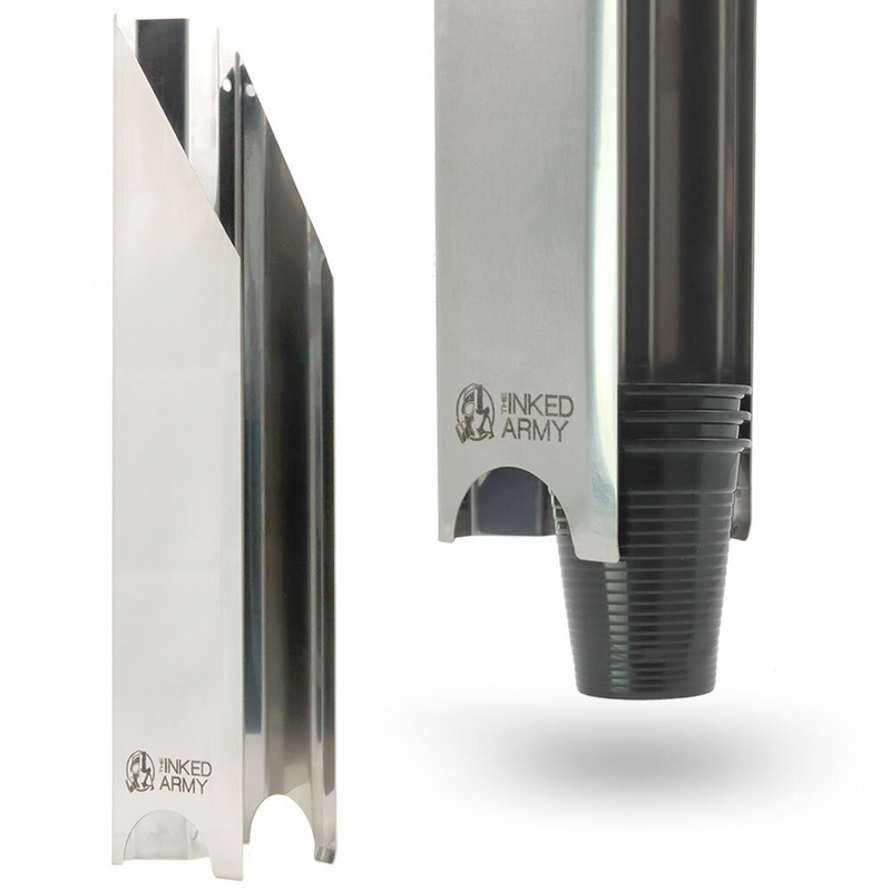 The Inked Army Stainless Steel Cup Dispenser