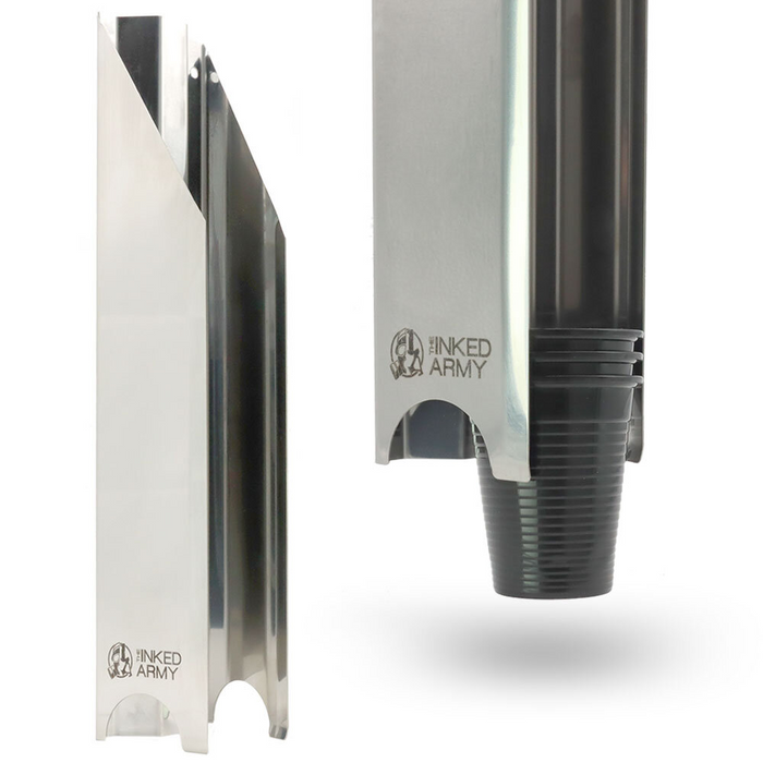 The Inked Army Stainless Steel Cup Dispenser
