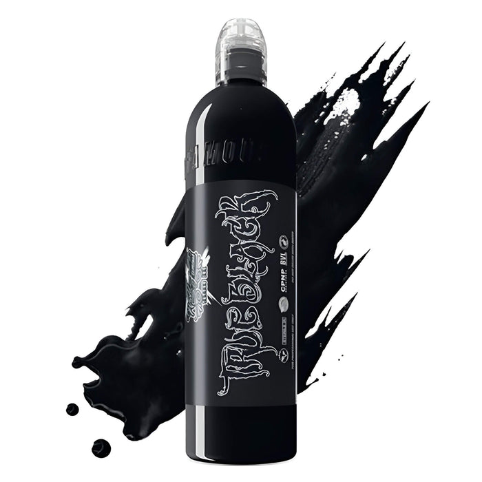 World Famous True Black Tattoo Ink (Various Sizes)