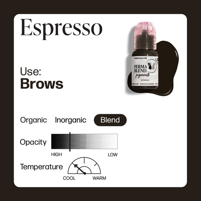 Perma Blend Brow Pigment 15ml Espresso