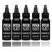 Eternal Ink Grey Wash Set – 5 bottle tattoo shading ink set for black and grey work