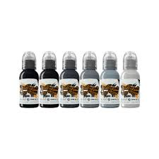 World Famous Thomas Carli Jarlier Noire Ink 6x Set (Various Sizes)