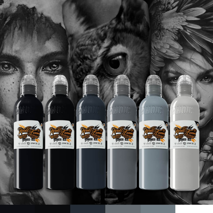 World Famous Thomas Carli Jarlier Noire Ink 6x Set (Various Sizes)