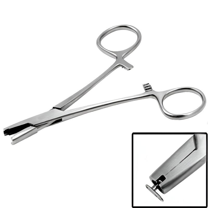 Dermal Anchor and Skin Diver Forceps (Holds Disk)