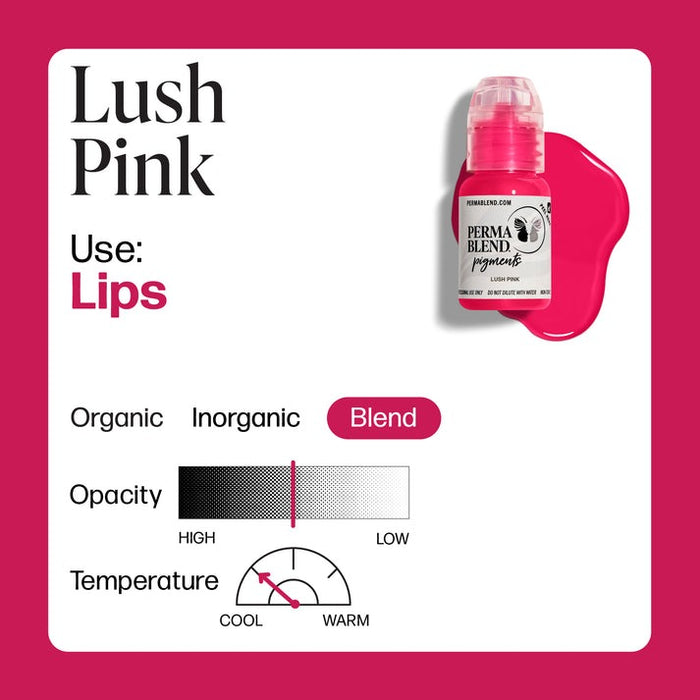 Perma Blend Lip Pigment 15ml Lush Pink