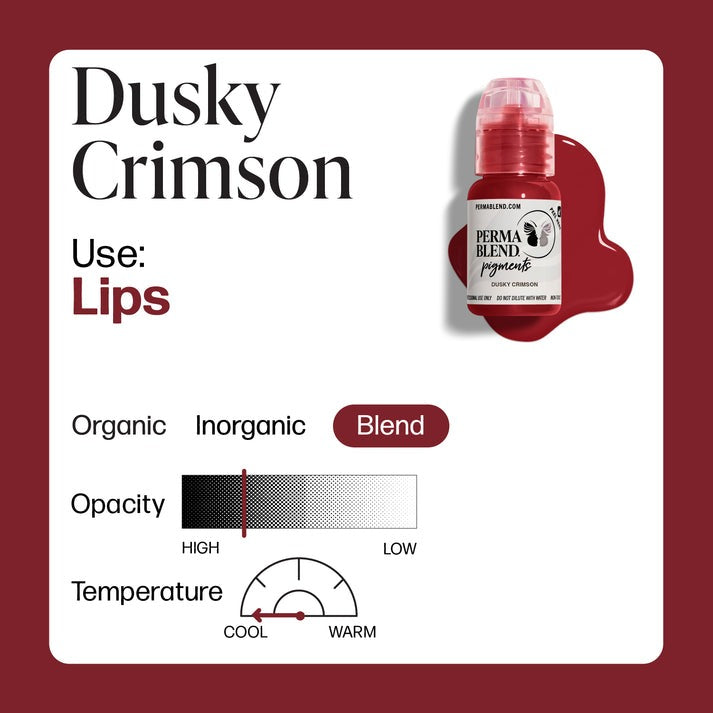 Perma Blend Lip Pigment 15ml Dusky Crimson