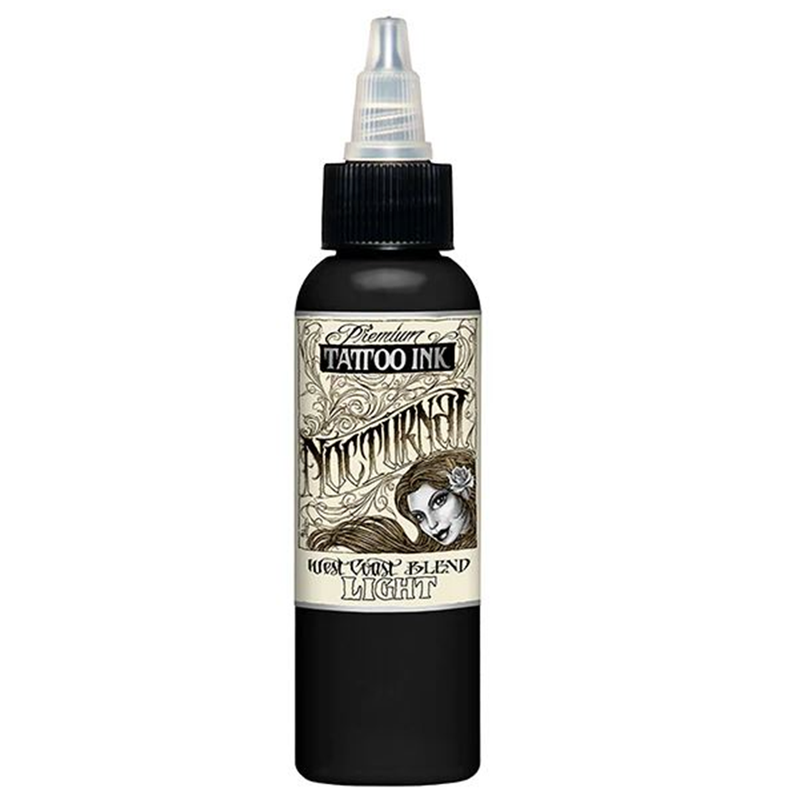 Nocturnal Ink West Coast Blend Grey Wash Light Tattoo Ink