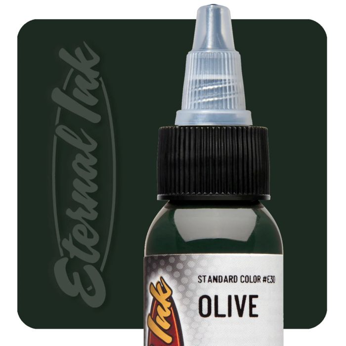 Eternal Ink Olive Tattoo Ink 30ml (1oz)