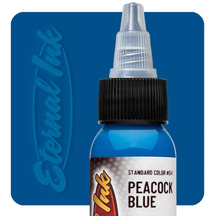 Eternal Ink Peacock Blue Tattoo Ink 30ml (1oz)