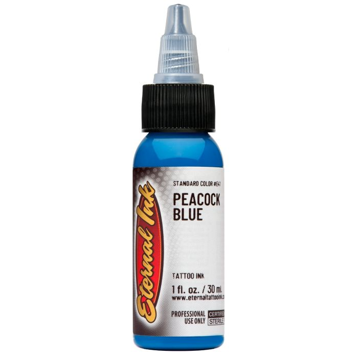Eternal Ink Peacock Blue Tattoo Ink 30ml (1oz)
