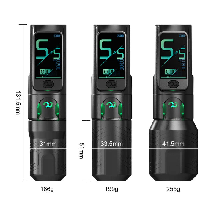 OG FURY II Wireless Tattoo Pen