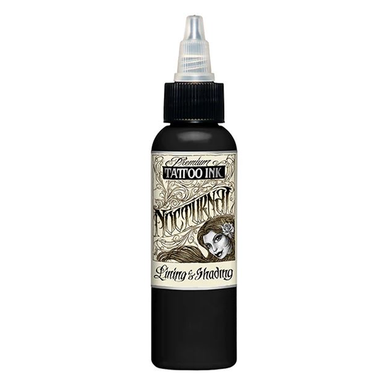Nocturnal Ink Lining and Shading Tattoo Ink (Various Sizes)