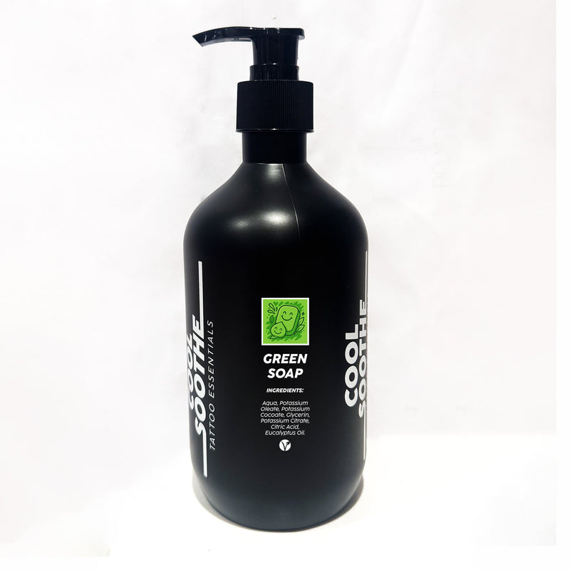 Cool Soothe Green Soap Concentrate 500ml (Various Scents)