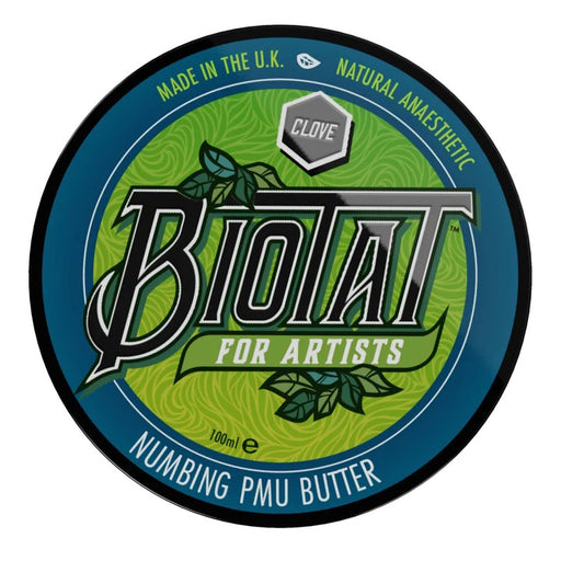 Biotat Numbing PMU Butter 100 g – Natural Brow Tattoo Butter for Permanent Makeup Artists
