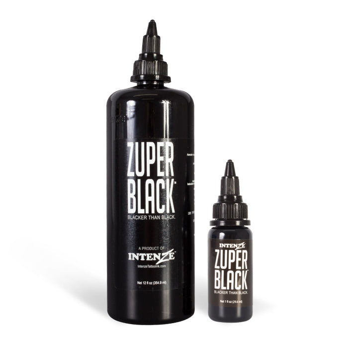 Intenze Zuper Black Ink 1oz / 12oz
