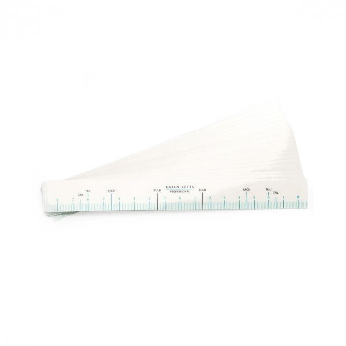 Eyebrow Rulers - Pack of 50