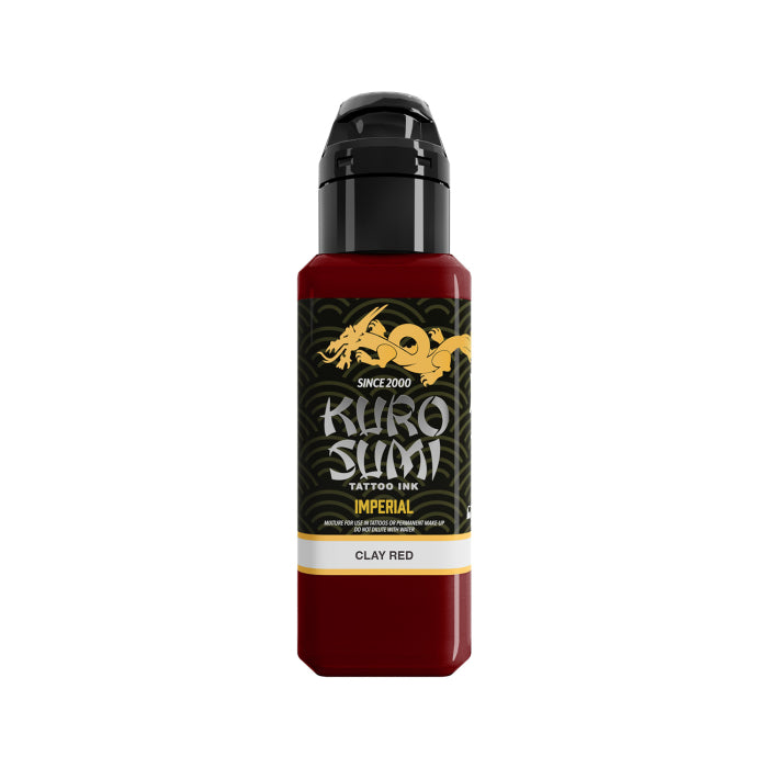 Kuro Sumi Imperial Tattoo Ink - Clay Red 22ml