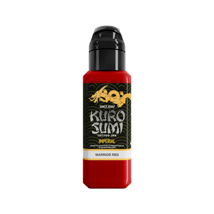 Kuro Sumi Imperial Tattoo Ink - Warrior Red 22ml / 44ml