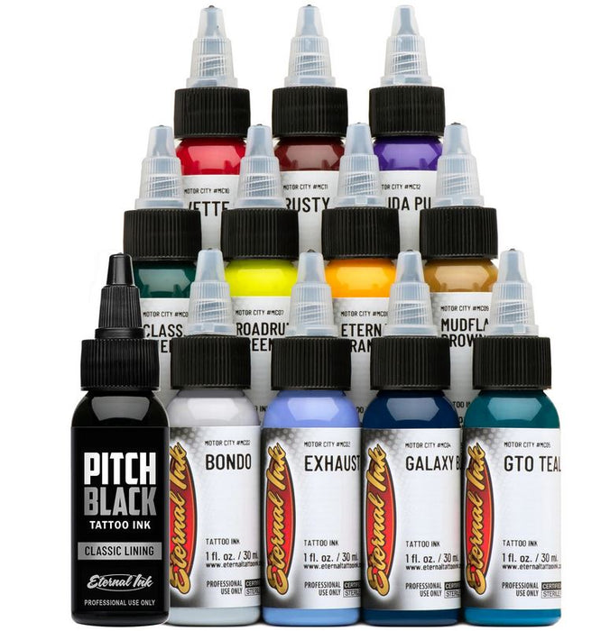 Eternal Ink Motor City Collection (12 x 1oz Bottles)