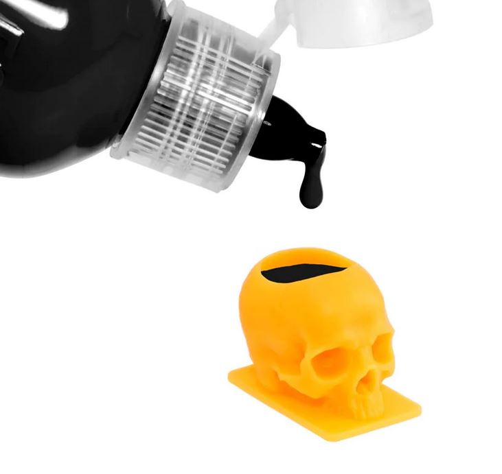 Saferly Skull Ink Caps (Bag Of 200) - Clearance