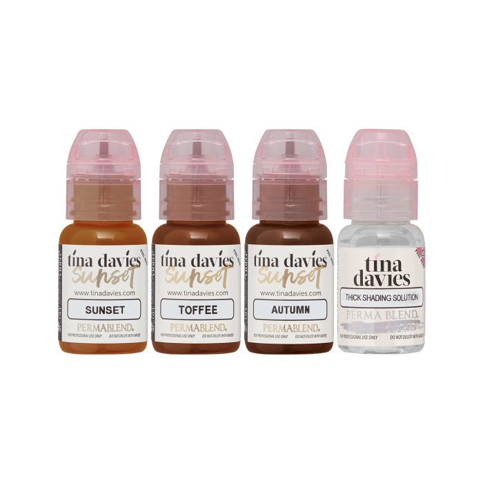 Tina Davies Sunset Set - Complete Set of 4 x 15ml