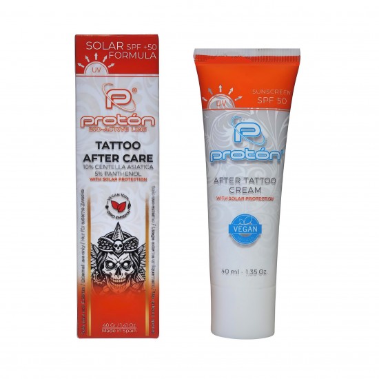Proton Solar After Care SPF 50 Tattoo Cream 40ml