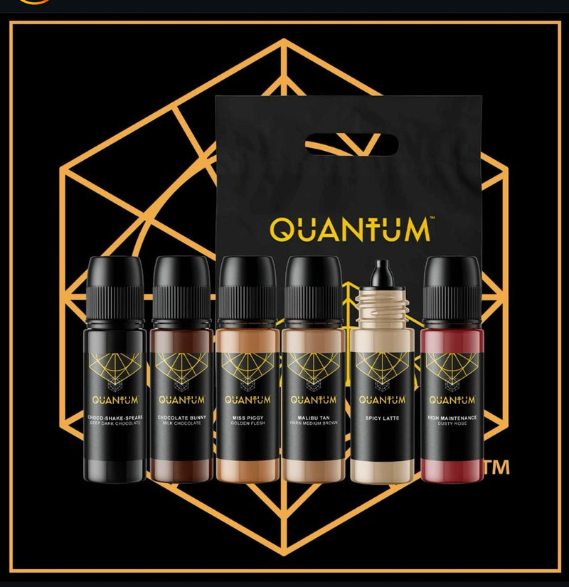 Quantum Tattoo Ink Craig James Portrait Set (6 × 30ml)
