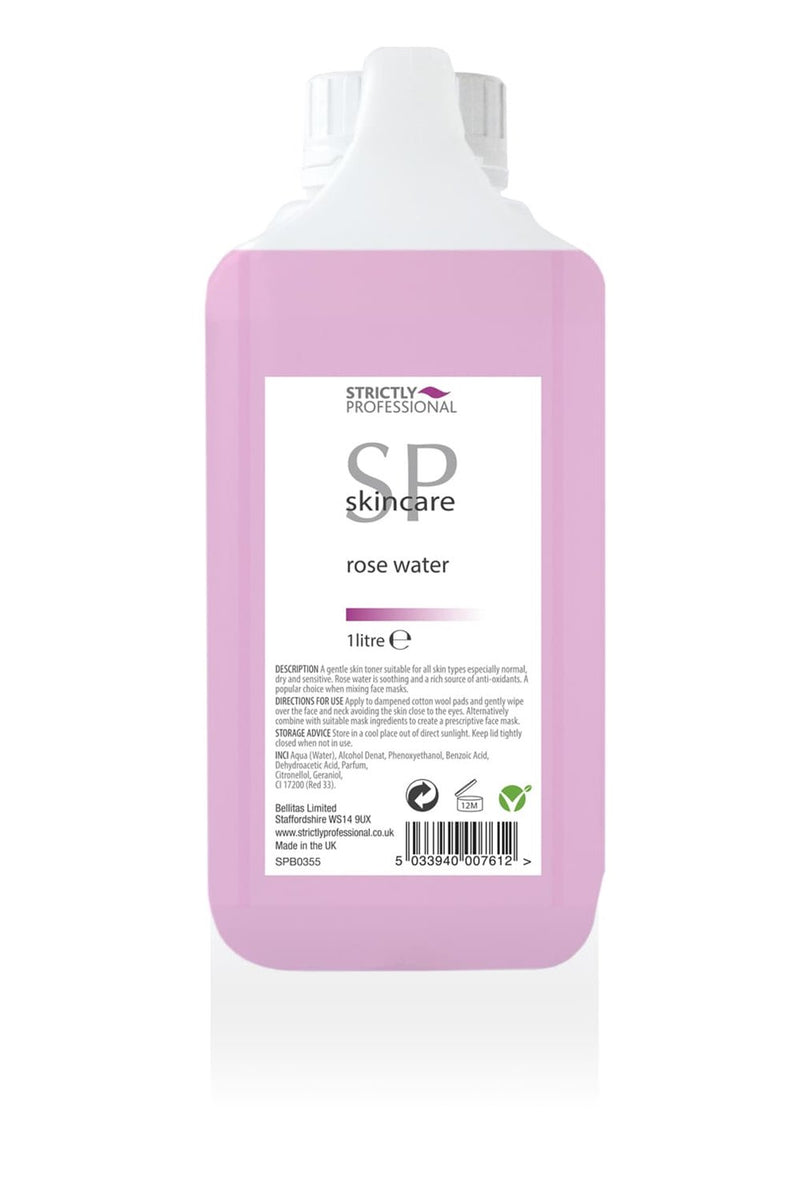 Strictly Professional Rose Water 150ml / 500ml / 1000ml
