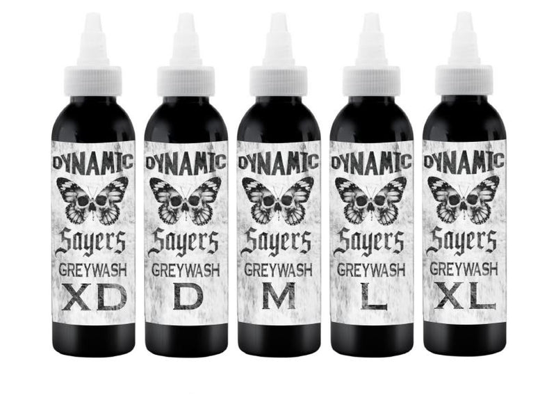 Dynamic Ink Luke Sayers Grey Wash Collection 4 x 120ml (EU REACH)