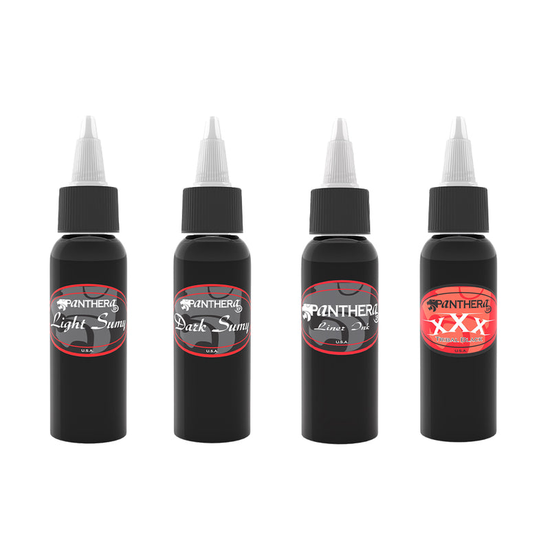 Panthera Black Set (Various Sizes)