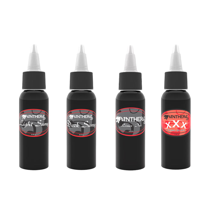 Panthera Black Set (Various Sizes)
