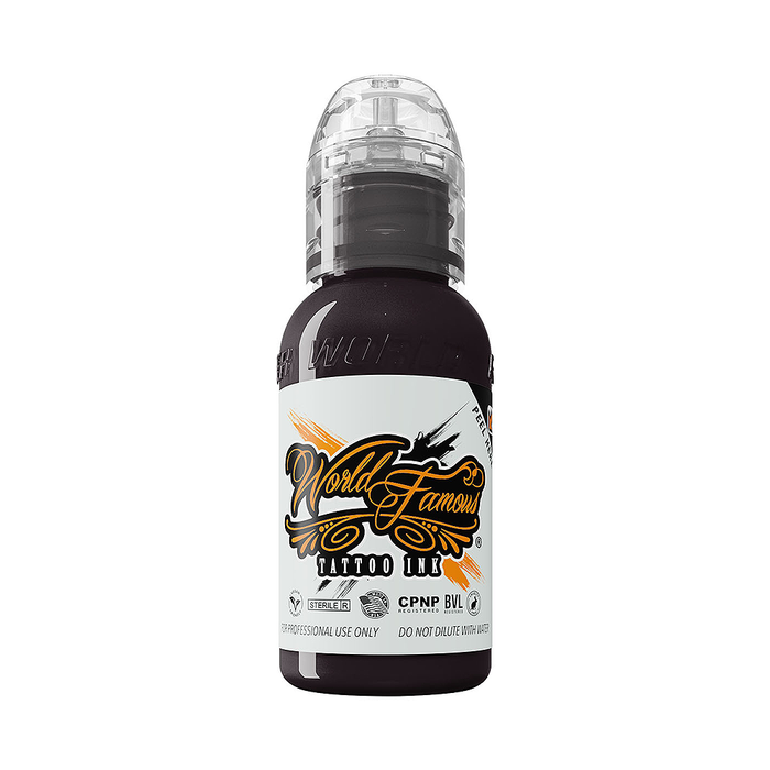 World Famous Ink Smokey Dark 30ml – Chris Rigoni Shapes & Shadows Tattoo Ink