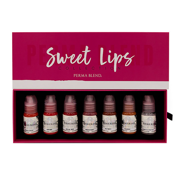 Perma Blend Lip Pigment - Sweet Lip Kit (7 Bottles x 15ml)