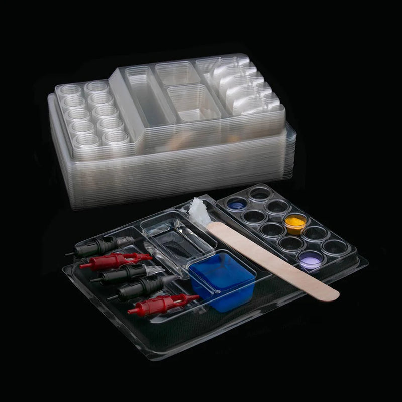 Precision Disposable Tattoo Workstation Trays (Bag of 25)