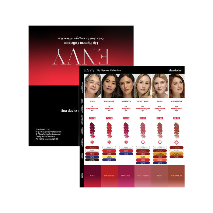 Tina Davies Envy Set - Complete Set of 6x 15ml