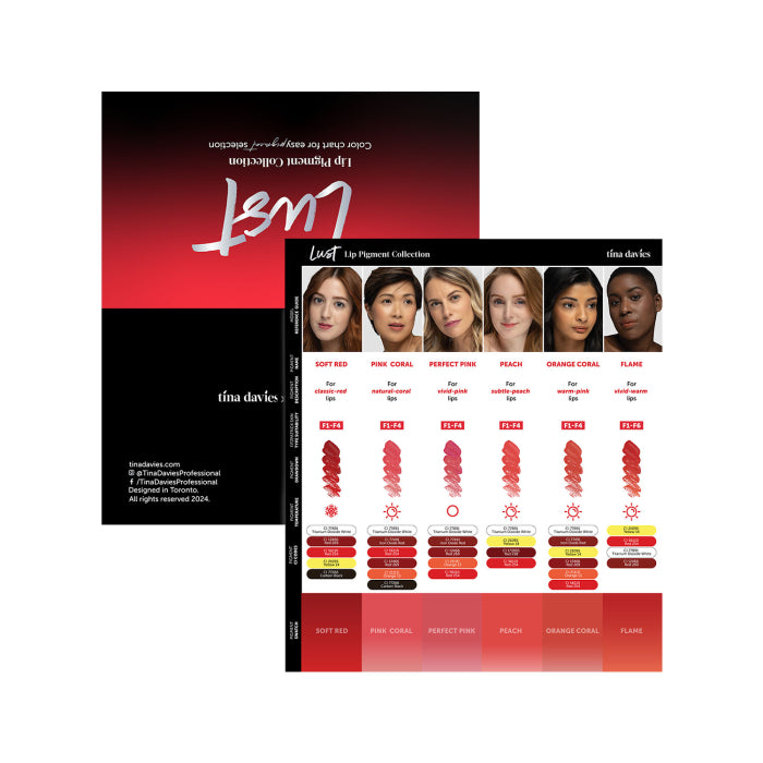 Tina Davies Lust Set - Complete Set of 6x 15ml