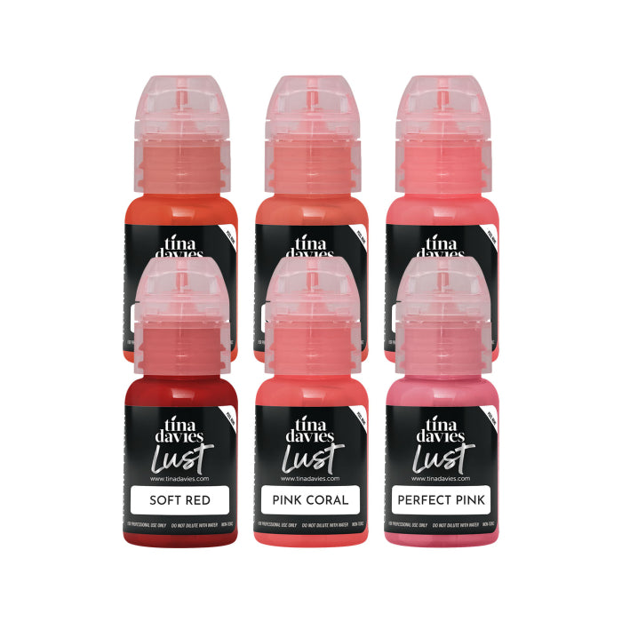 Tina Davies Lust Set - Complete Set of 6x 15ml