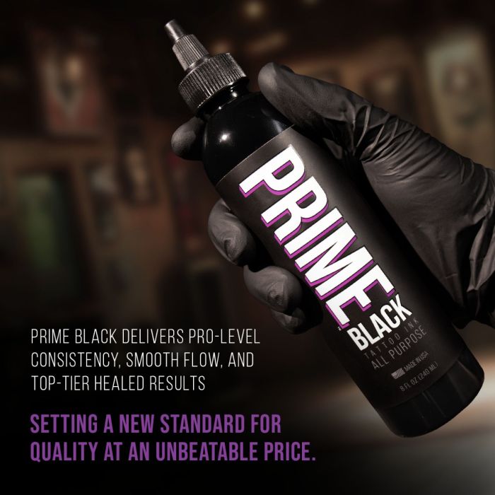 Prime Black Ink 240ml  8oz