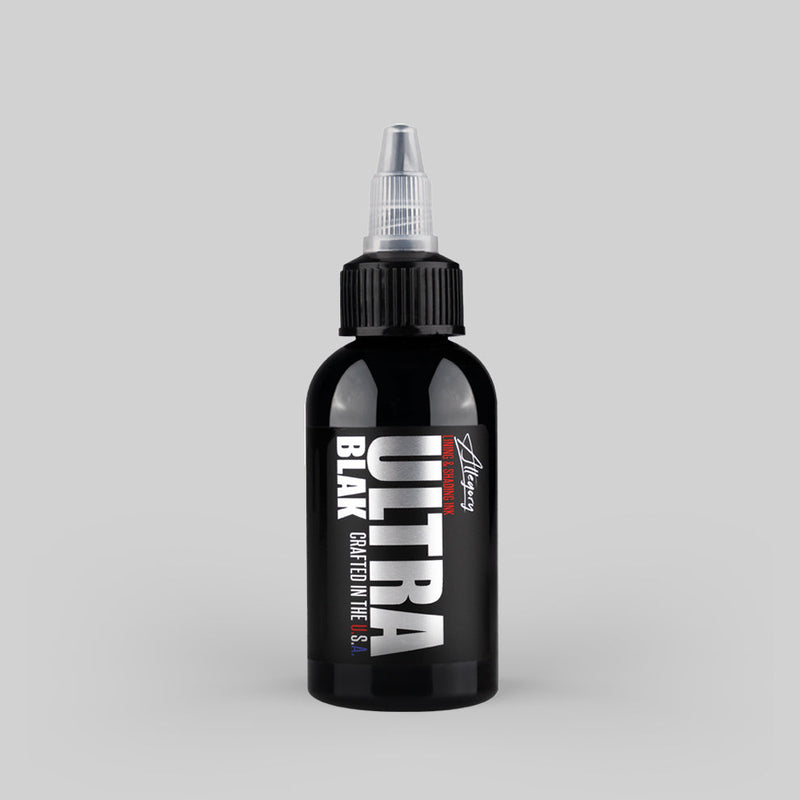 Allegory Ultra Blak Tattoo Ink (Various Sizes)