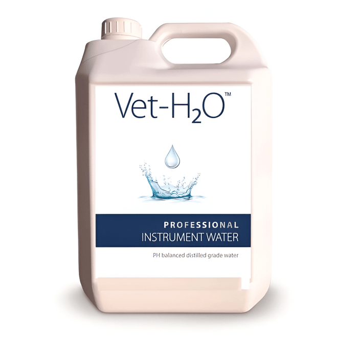Vet H2O Distilled Grade Water 5L – Distilled De-Ionised Water for Tattooing