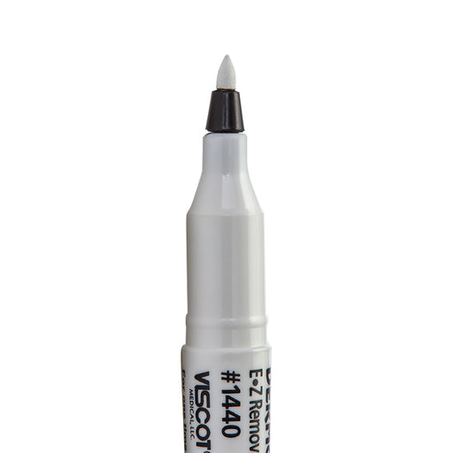 Viscot E-Z Removable Mini Skin Marker – White ink for tattoo & PMU stencil prep