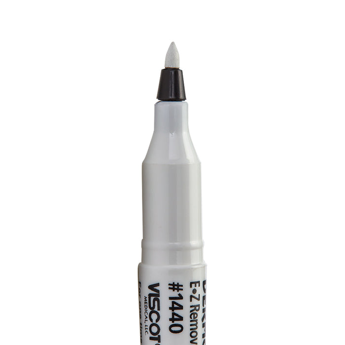 Viscot E-Z Removable Mini Skin Marker – White ink for tattoo & PMU stencil prep