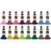 World Famous Ink A.D. Pancho Colour Set 30ml professional tattoo ink collection