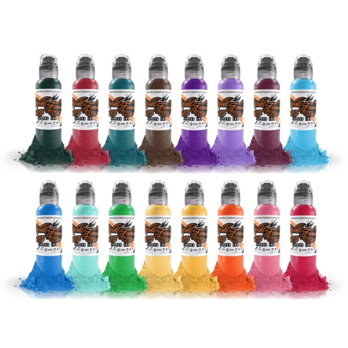 World Famous Hori Hui Complete Set of 16 Inks 30ml (1oz)
