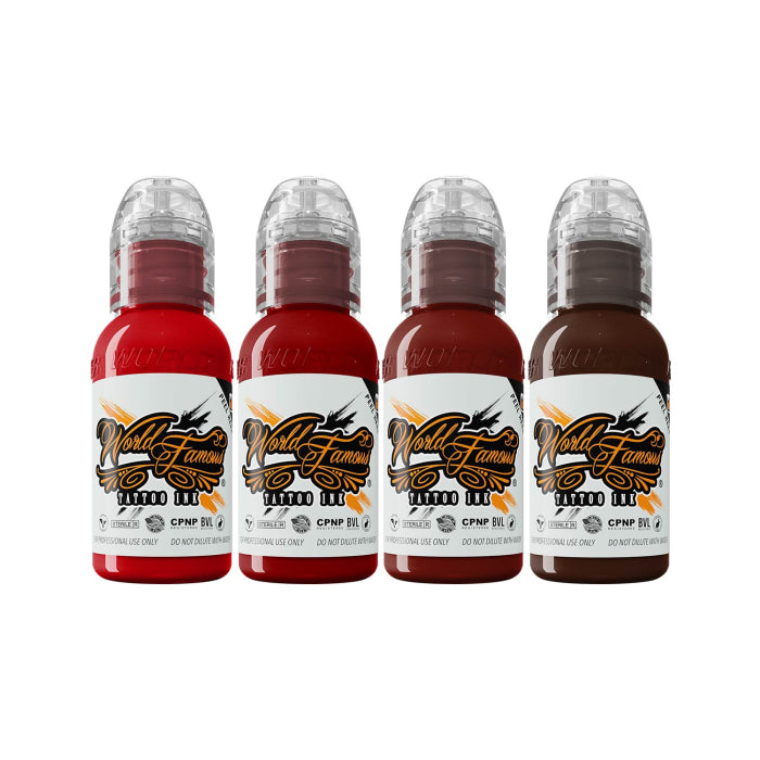 World Famous Ink Maks Kornev's Blood Colour Set 30ml (1oz)